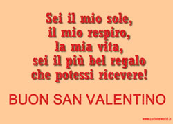 Buon San Valentino