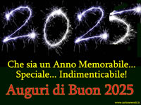 Auguri Capodanno 2025