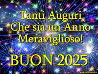 Auguri di Capodanno 2025